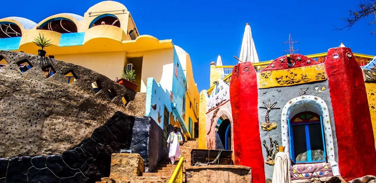 Nubisches Dorf in Assuan